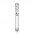 0.55ct 14k White Gold Diamond Lady's Band