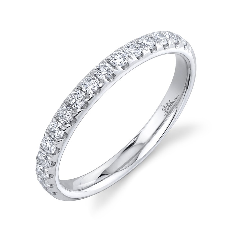 0.40ct 14k White Gold Diamond Lady's Band