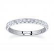 0.40ct 14k White Gold Diamond Lady's Band