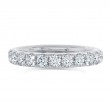 1.92Ct 14K White Gold Diamond Eternity Band Size 6