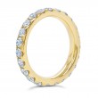 1.84Ct 14K Yellow Gold Diamond Eternity Band Size 5.5