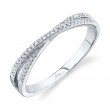0.09Ct 14K White Gold Diamond Lady's Ring