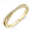 0.09Ct 14K Yellow Gold Diamond Lady's Ring Size 6