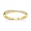 0.09ct 14k Yellow Gold Diamond Lady's Ring
