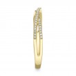 0.09ct 14k Yellow Gold Diamond Lady's Ring