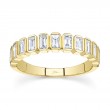Shy Creation - Baguette Diamond Ring