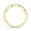 0.77Ct 14K Yellow Gold Diamond Lady's Band