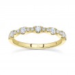 0.40Ct 14K Yellow Gold Diamond Lady's Band