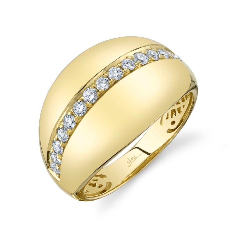 0.43Ct 14K Yellow Gold Diamond Lady's Ring