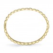 0.15Ct 14K Yellow Gold Diamond Bangle