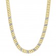 1.77Ct 14K Yellow Gold Diamond Ribbed Necklace