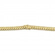 1.77Ct 14K Yellow Gold Diamond Ribbed Necklace