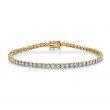 1.00Ct 14K Yellow Gold Diamond Tennis Bracelet