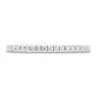 0.18Ct 14K White Gold Diamond Lady's Band