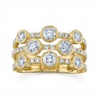 1.58ct 14k Yellow Gold Diamond Lady's Ring