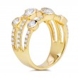 1.58ct 14k Yellow Gold Diamond Lady's Ring