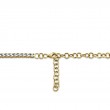 0.95Ct 14K Yellow Gold Diamond Tennis Necklace