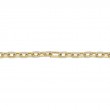 8.72Ct 14K Yellow Gold Diamond Pave Link Necklace