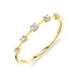 0.10Ct 14K Yellow Gold Diamond Lady's Ring