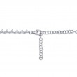 4.08Ct 14K White Gold Diamond Necklace