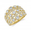2.01Ct 14K Yellow Gold Diamond Bezel Ring
