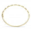 0.35Ct 14K Yellow Gold Diamond Bangle