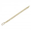 0.41Ct 14K Yellow Gold Diamond Link Bracelet